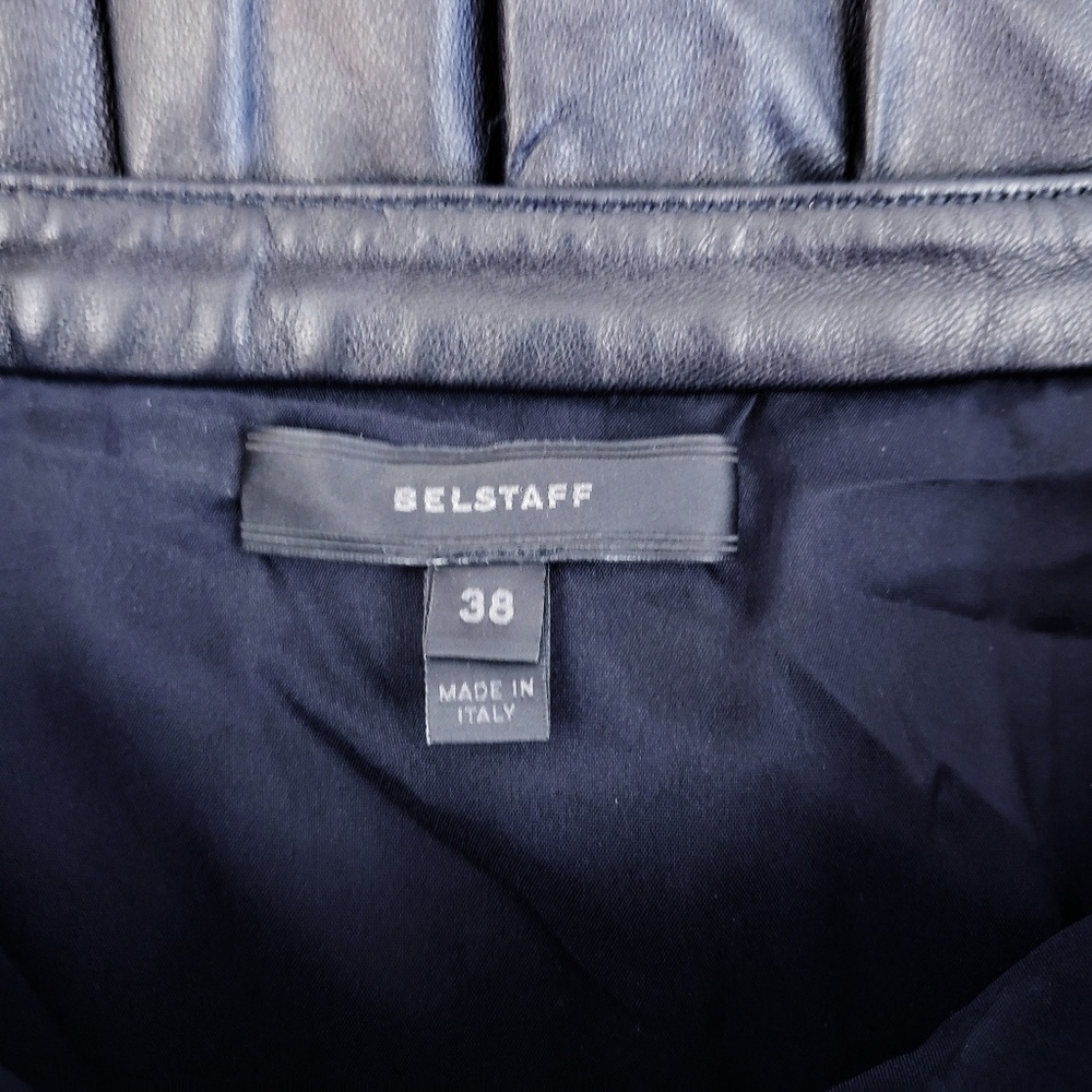 🚫SOLD🚫 Belstaff Pleated Leather Skirt - Picture 7 of 8